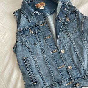 Levi's Light Blue Denim Vest